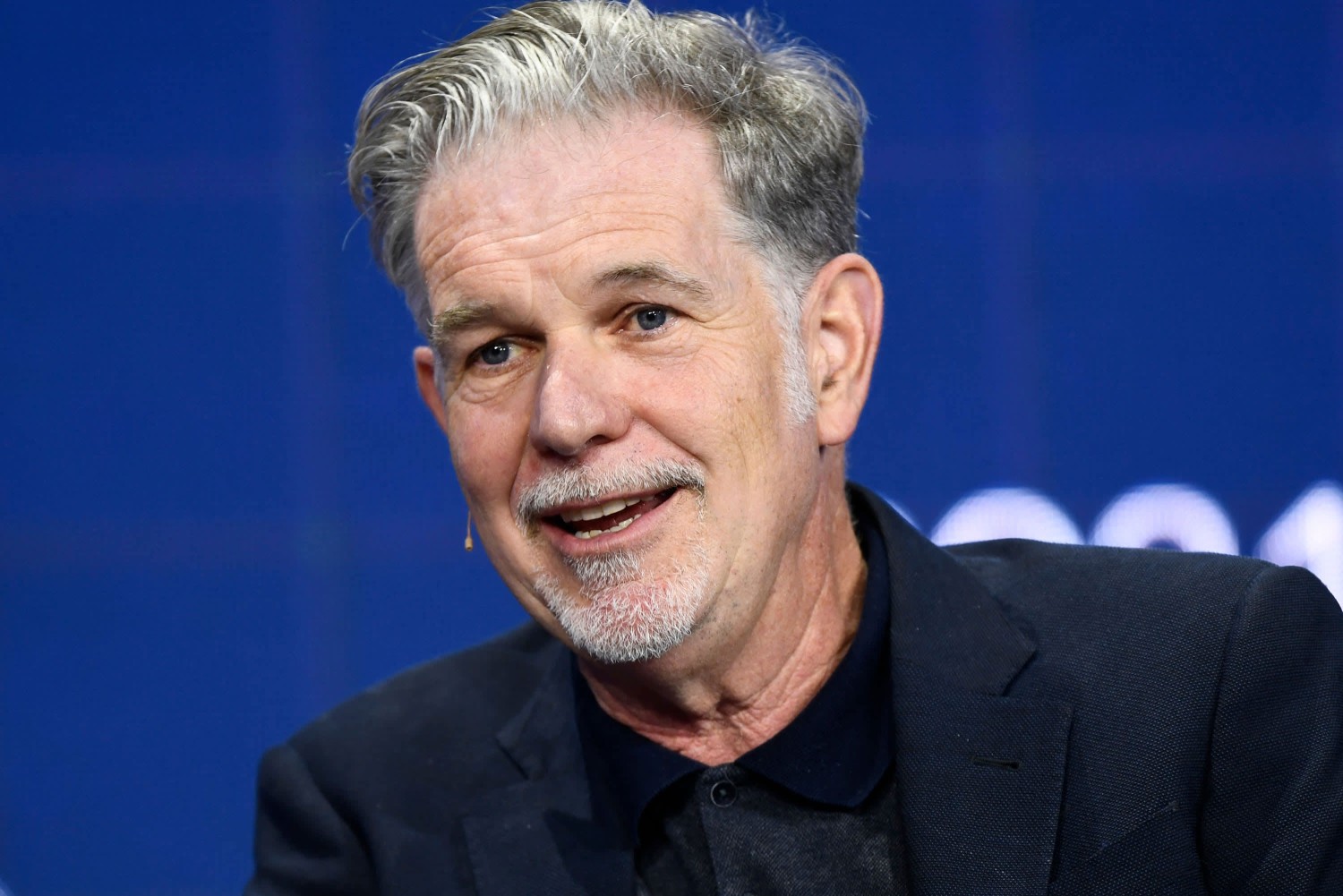 Reed Hastings, co-CEO of Netflix, participates in the Milken Institute Global Conference on October 18, 2021 in Beverly Hills, California. Patrick T. Fallon | AFP | Getty Images
