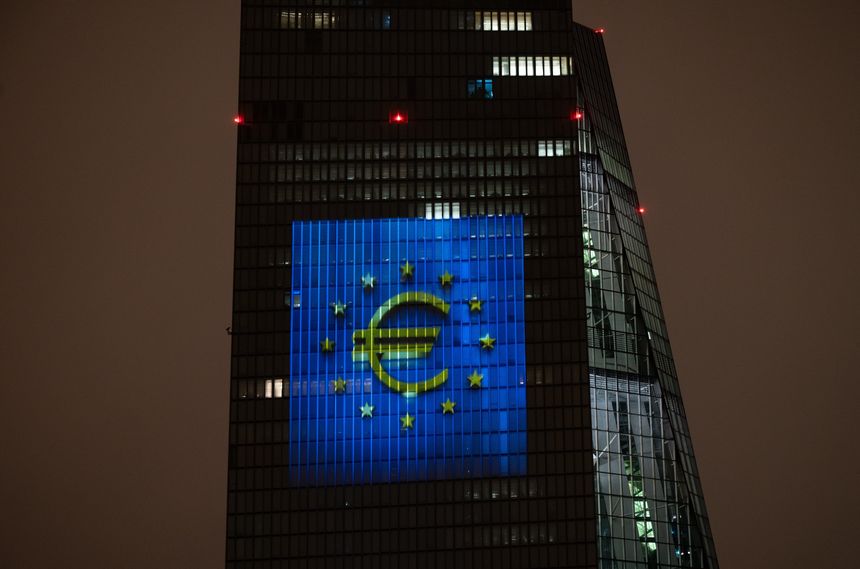 The euro has been on a steady decline this year. PHOTO: ARNE DEDERT/ZUMA PRESS