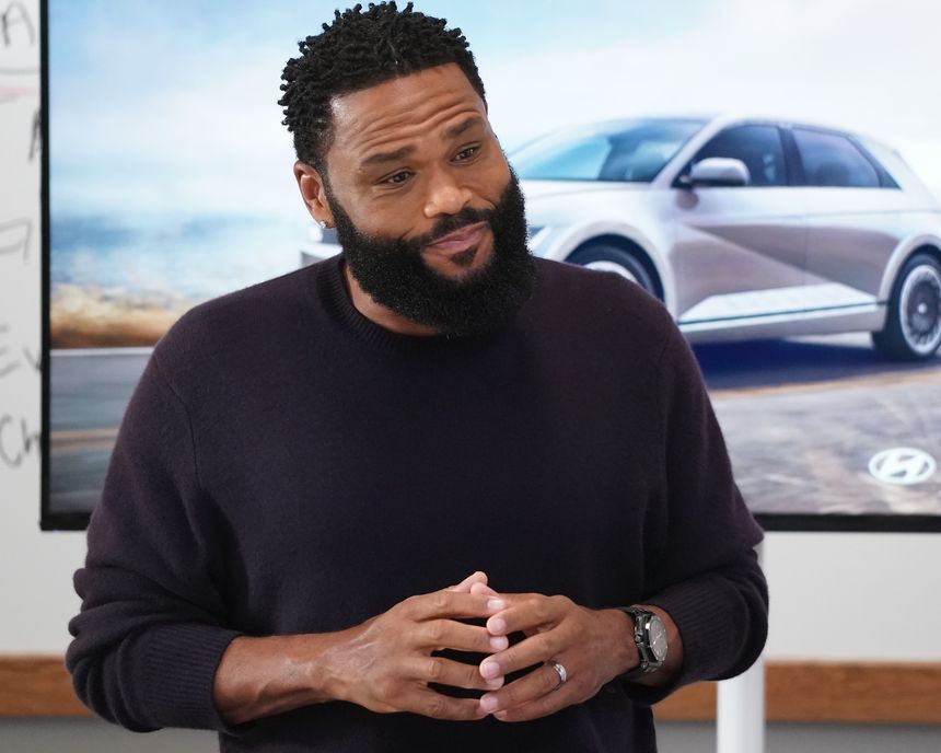 Hyundai had its Ioniq 5 electric sport-utility vehicle integrated into an episode of ‘Black-ish’ on Disney’s ABC network earlier this year. PHOTO: RICHARD CARTWRIGHT/ABC