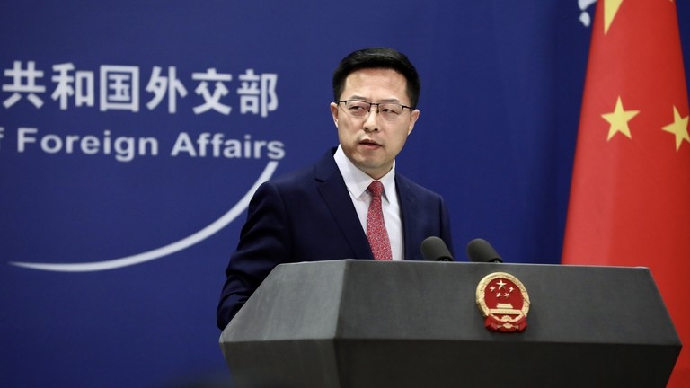 Chinese Foreign Ministry spokesman Zhao Lijian © VCG / VCG via Getty Images