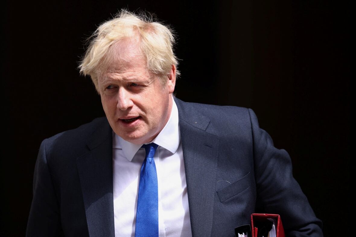 Boris Johnson, who announced his resignation as British prime minister on Thursday after the latest in a series of scandals, has long been known to play fast and loose with the truth. (Henry Nicholls/Reuters)