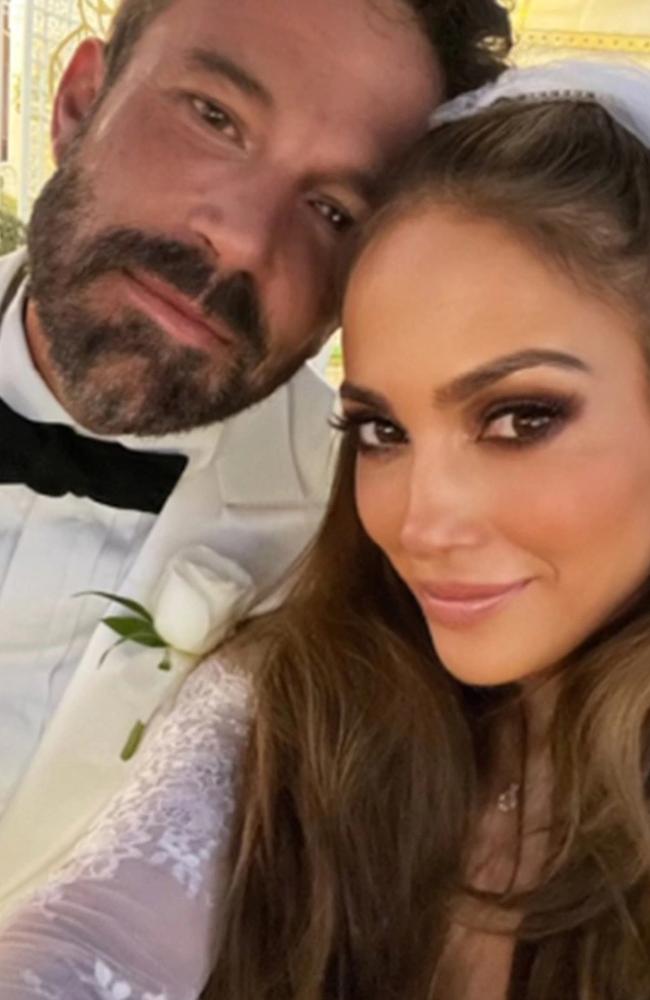 Jennifer Lopez reveals her three custom Ralph Lauren wedding gowns