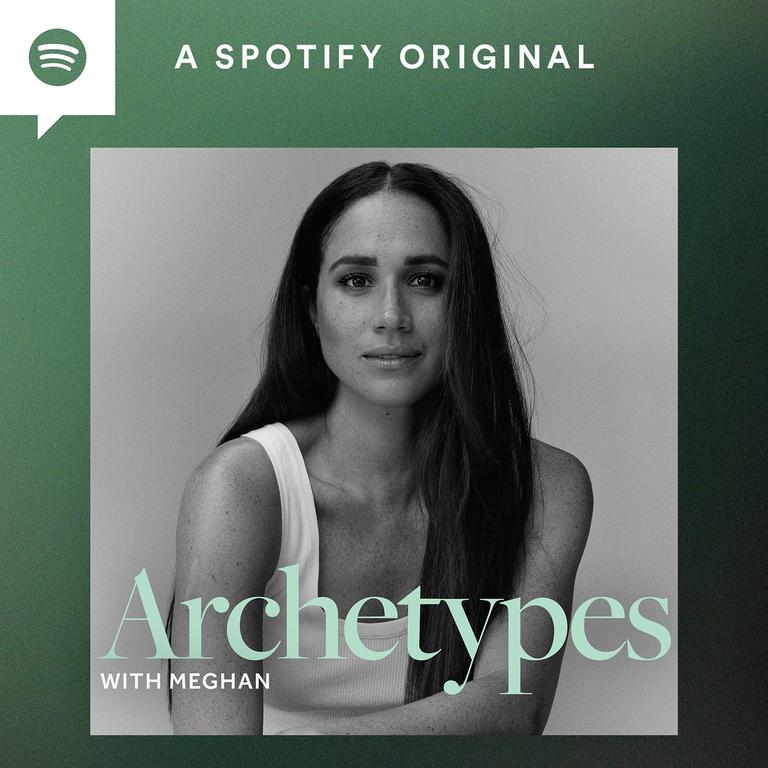 Meghan is just marketing for her new Archetypes podcast. Picture: Spotify
