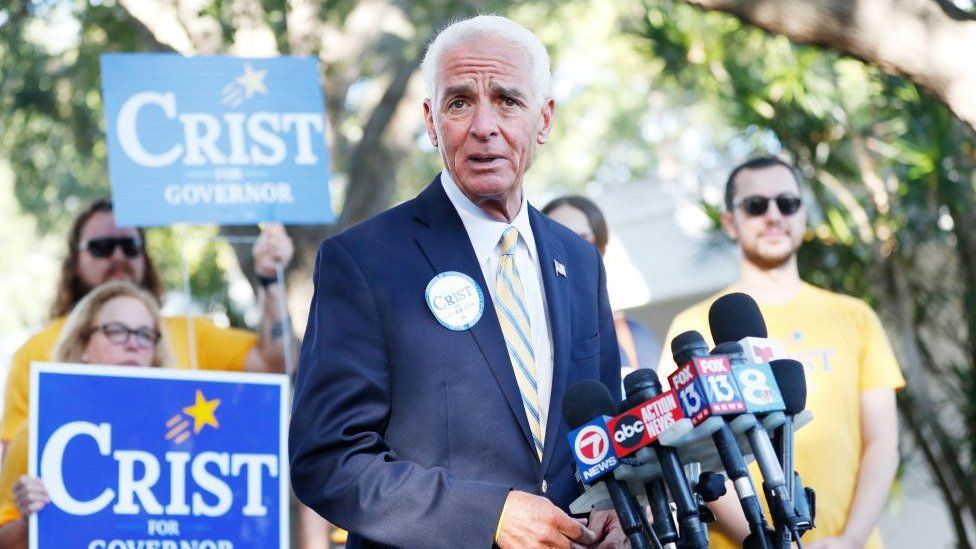 GETTY IMAGES / Charlie Crist is a former Republican before he switched parties in 2012