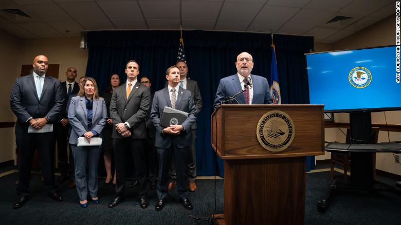 US Attorney Andrew Luger announced a significant Covid-related fraud case based in Minnesota, on September 20, 2022, in Minneapolis.