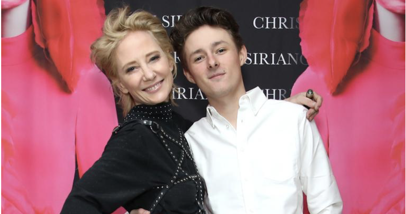 Anne Heche and her son Homer Laffoon. (Photo by Rachel Murray/Getty Images for Christian Siriano)