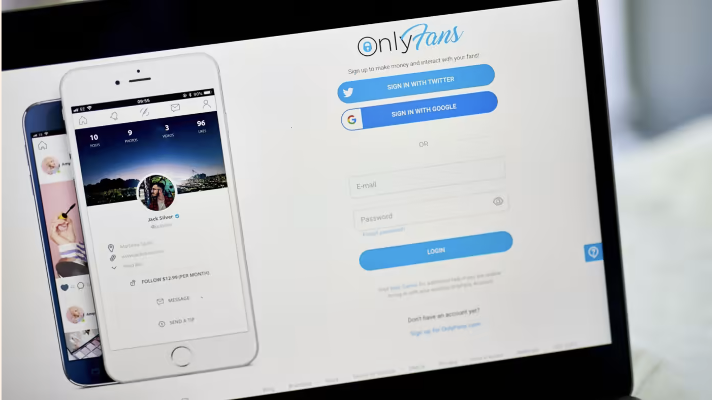 OnlyFans’ service allows content creators such as fitness instructors, musicians and erotic performers to sell video clips, messages and articles directly to fans © Gabby Jones/Bloomberg