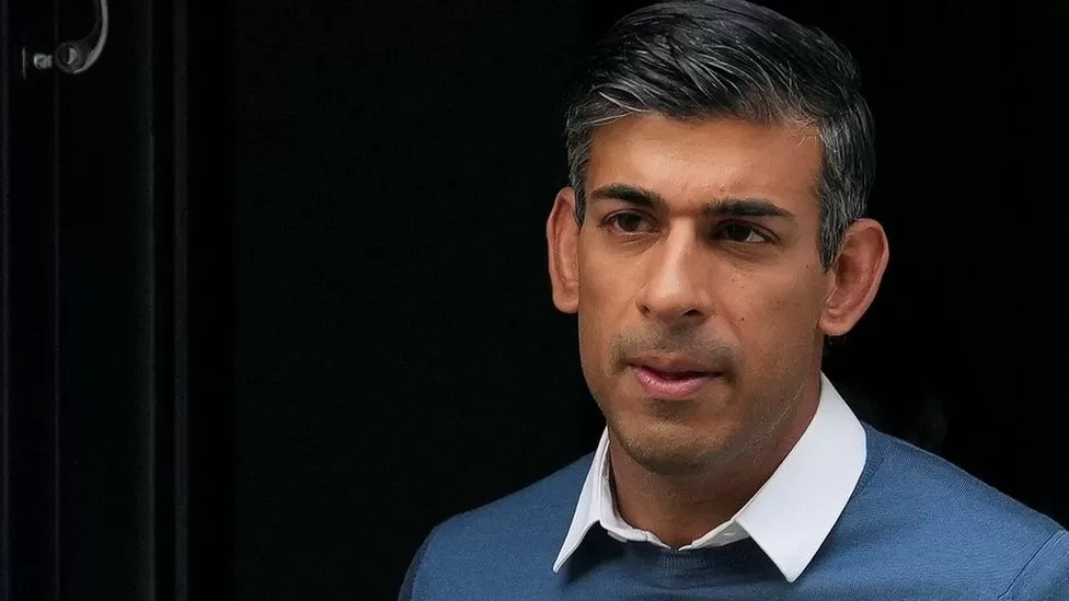 REUTERS/ Rishi Sunak has secured the backing of 128 MPs, according to the BBC's tally