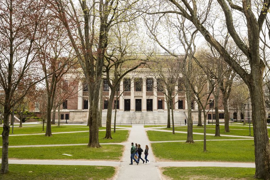 Harvard counts among a number of top-tier schools undergoing leadership changes. PHOTO: BLOOMBERG NEWS