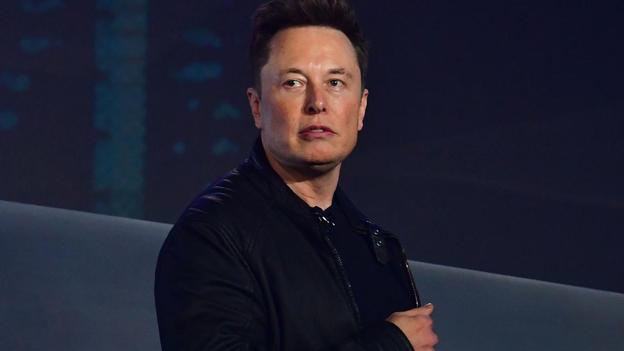 Tesla co-founder and CEO Elon Musk took to Twitter to defend his company’s abysmal stock performance. Picture: Frederic J. Brown / AFP