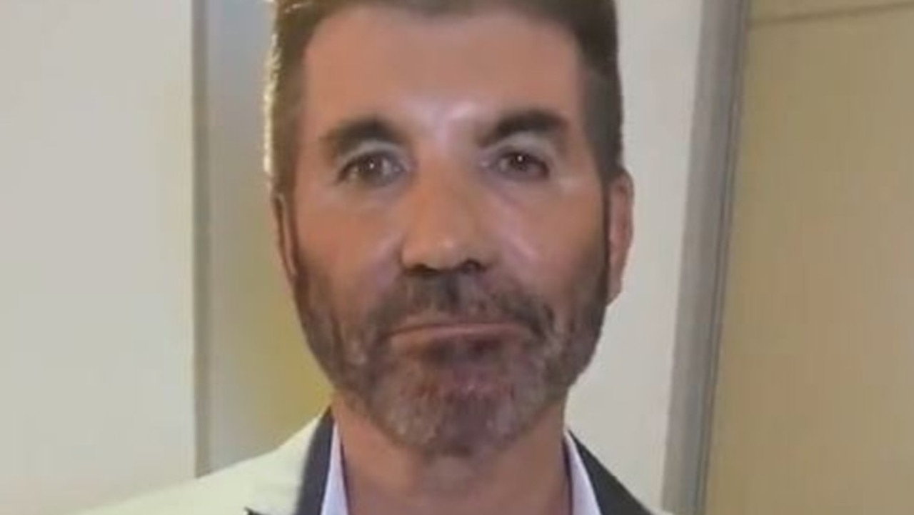 Simon Cowell was compared to a "Madame Tussauds wax figure" in the footage.