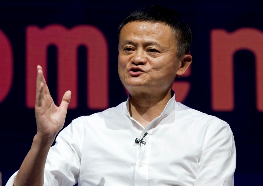 Ant Group’s Jack Ma has relinquished control of the Chinese fintech company. PHOTO: FIRDIA LISNAWATI/ASSOCIATED PRESS
