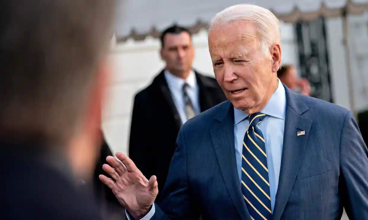 The issue could become an even bigger headache for Biden. Photograph: REX/Shutterstock