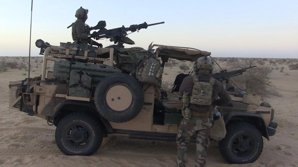 French special forces deployed in the Sahel as part of Operation Sabre, pictured in 2017. © FRANCE 24 screengrab