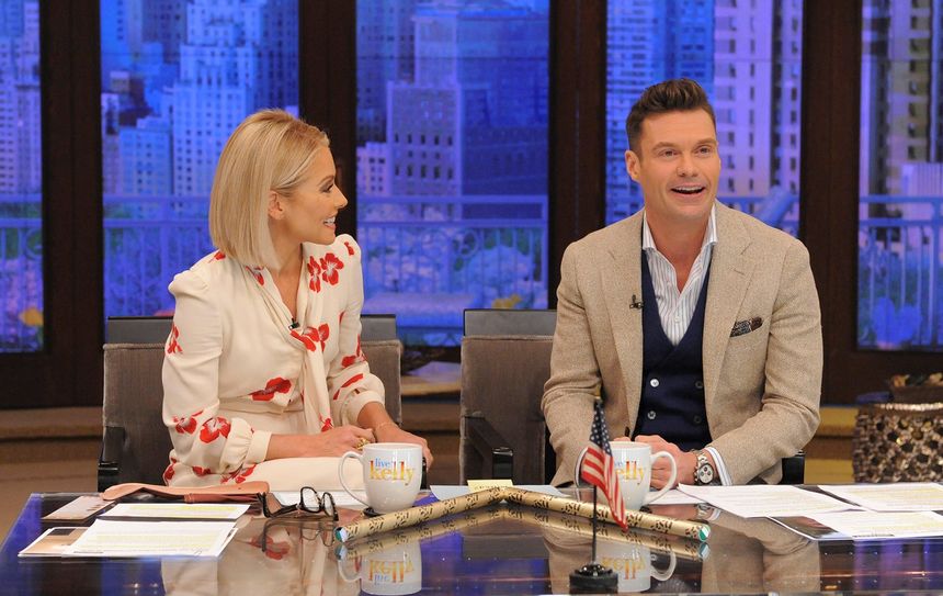 Kelly Ripa and Ryan Seacrest have co-hosted ’Live with Kelly and Ryan’ since May 2017. PHOTO: HANDOUT/REUTERS