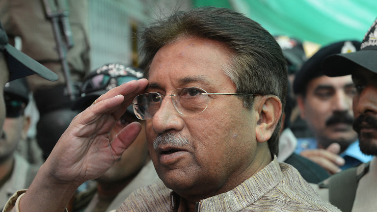 FILE PHOTO: Former Pakistani president, Pervez Musharraf, in Islamabad, Pakistan, 2013. ©  Aamir Qureshi / AFP