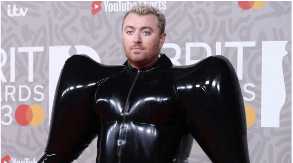 British singer Sam Smith poses on the red carpet upon arrival for the BRIT Awards 2023 in London. Picture: ISABEL INFANTES / AFP