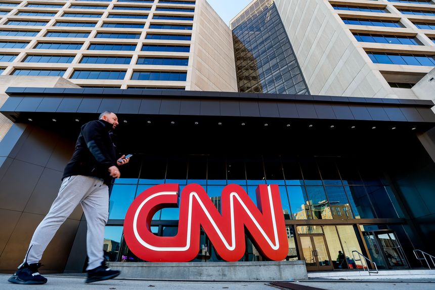 Inside CNN, some staffers said that they wished the network’s journalism got more attention than the ratings decline. PHOTO: ERIK S LESSER/SHUTTERSTOCK