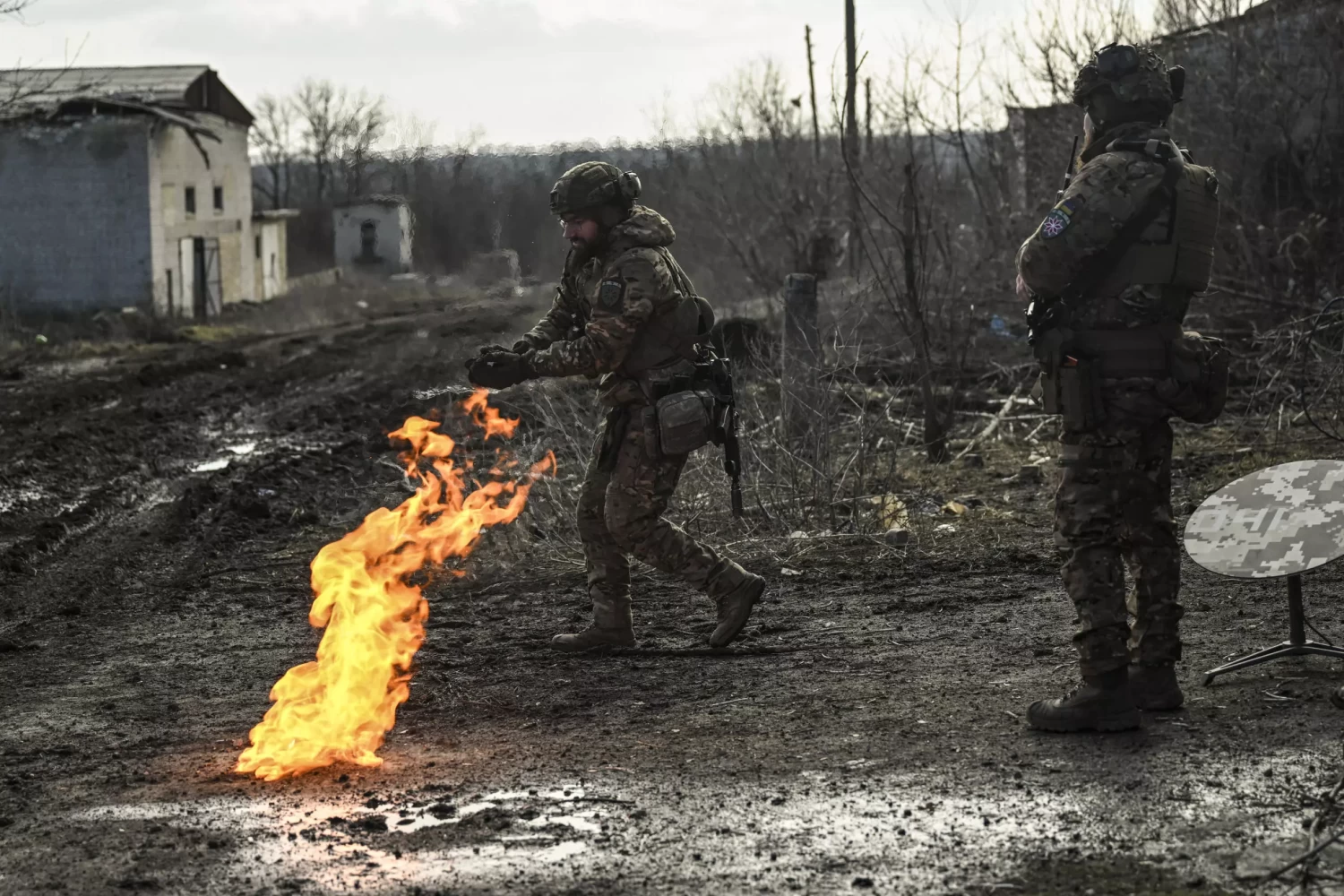 ​ Ukraine: intense fighting at Bakhmut © Valentina BRESCHI / AFP​