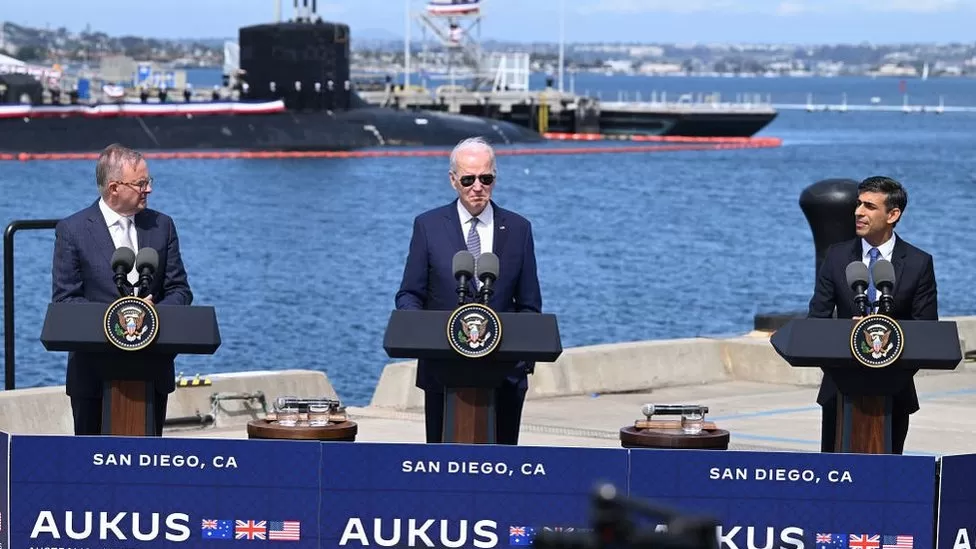 GETTY IMAGES / The US, Australia and UK will jointly build a new class of submarines