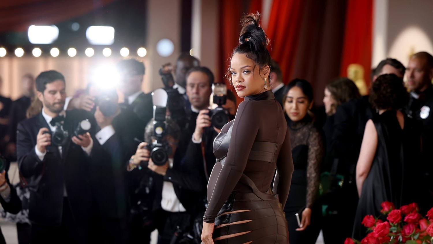 Top photo: Rihanna (Mike Coppola/Getty Images)