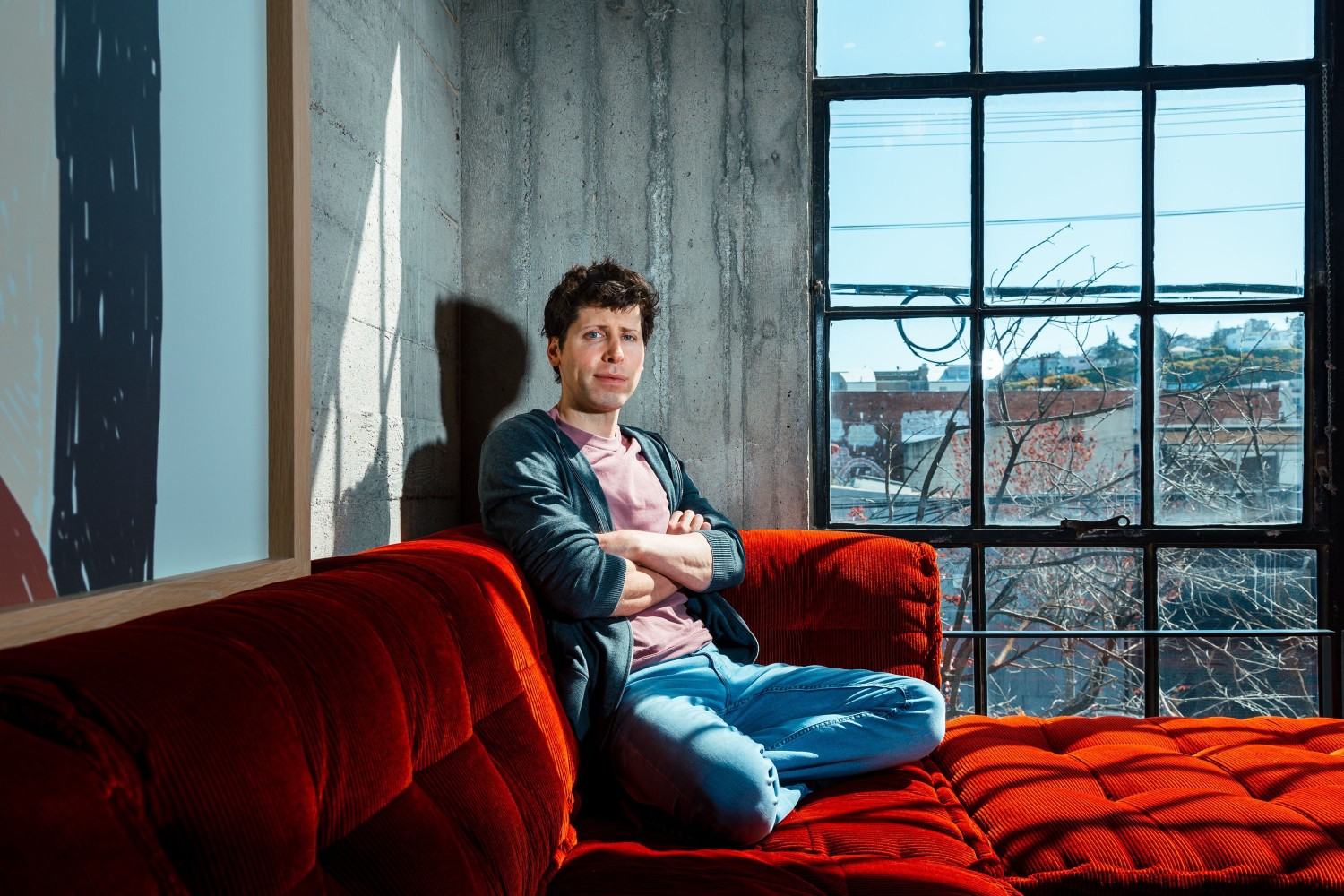 Sam Altman imagines a future where people ‘feel a little bit less ourselves’ without AI.