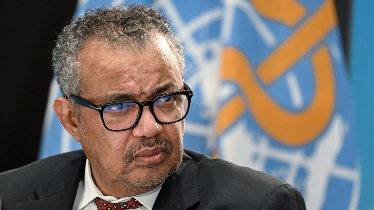 World Health Organization (WHO) chief Tedros Adhanom Ghebreyesus ©  Fabrice COFFRINI / AFP