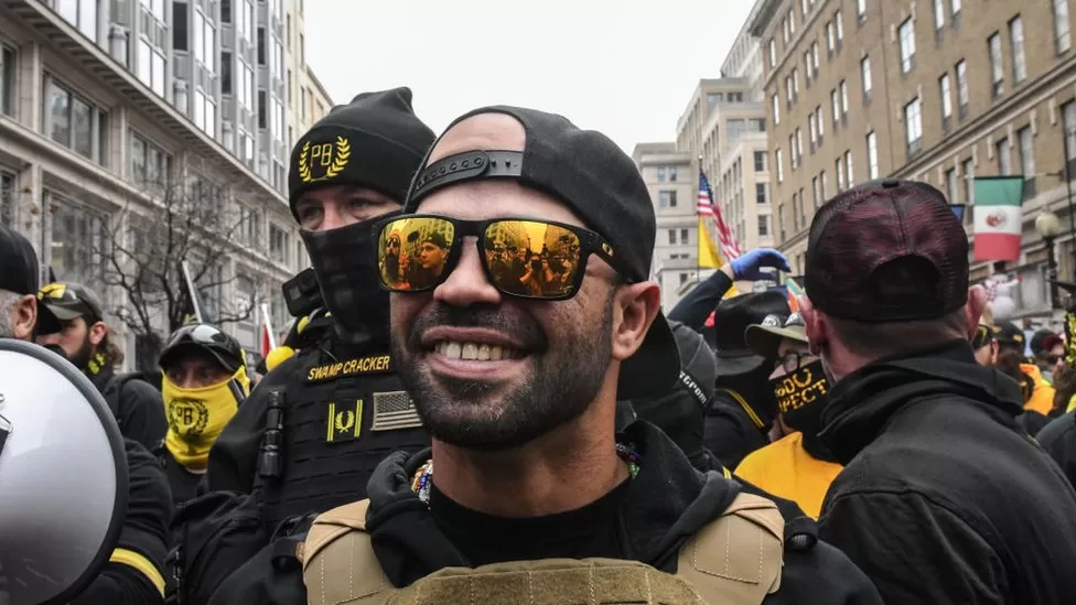 GETTY IMAGES / Henry 'Enrique' Tarrio, the former national leader of the Proud Boys