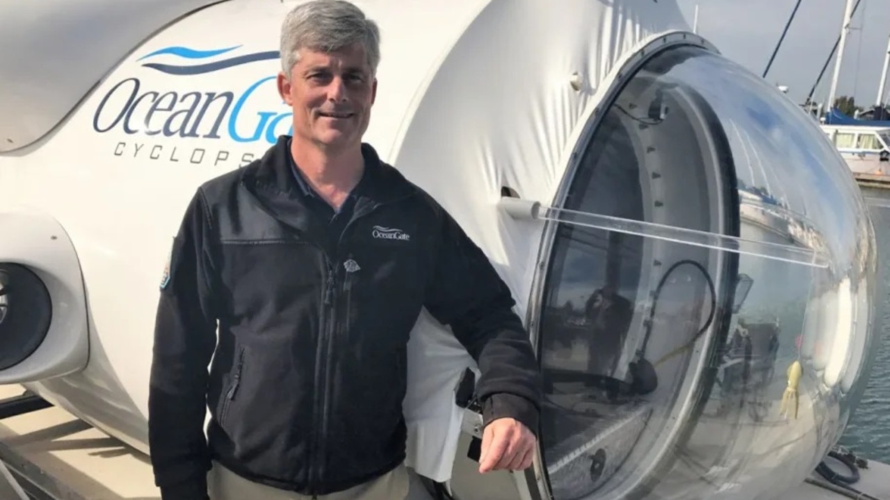 French submersible pilot Paul-Henry Nargeolet. Picture: Five Deeps Expedition