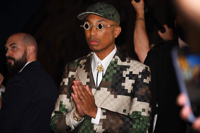 Pharrell Williams was named men’s creative director of Louis Vuitton in February. PHOTO: STEFANO RELLANDINI/AGENCE FRANCE-PRESSE/GETTY IMAGES