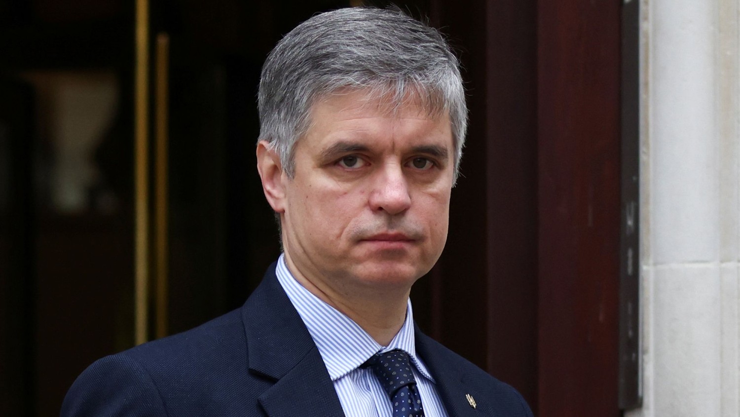 Tom Nicholson/Reuters / Ukraine's ambassador to the United Kingdom Vadym Prystaiko in Westminster, London, in 2022.