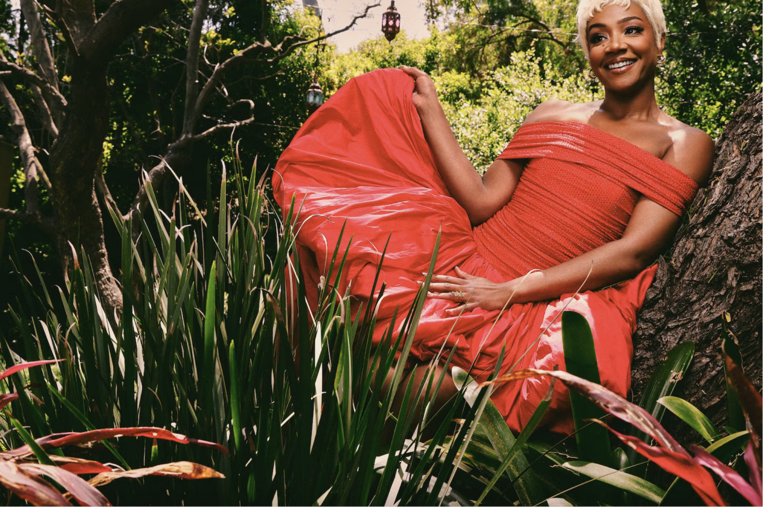 Haddish says of her frenetic schedule that “it would be a disservice to my soul not to ... do things that make me happy.” (Chrisean Rose for The Washington Post)