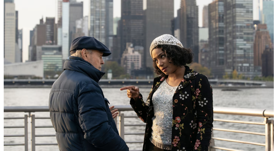 Haddish, with Billy Crystal in “Here Today,” hesitates to cry on set. “I can’t control it sometimes and can get physically sick.” (Cara Howe/Stage 6 Films/Sony Pictures/Everett Collection)