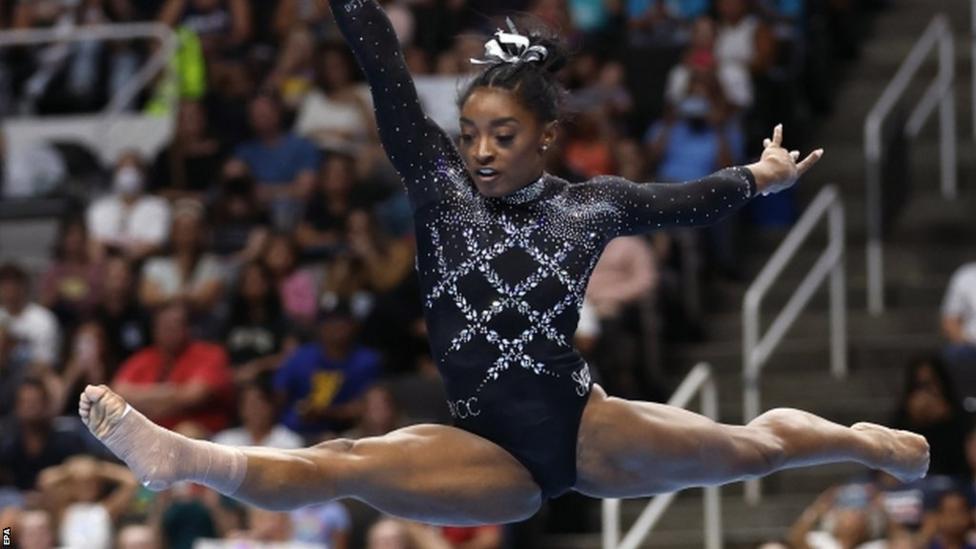 Simone Biles is the most decorated US gymnast of all-tme