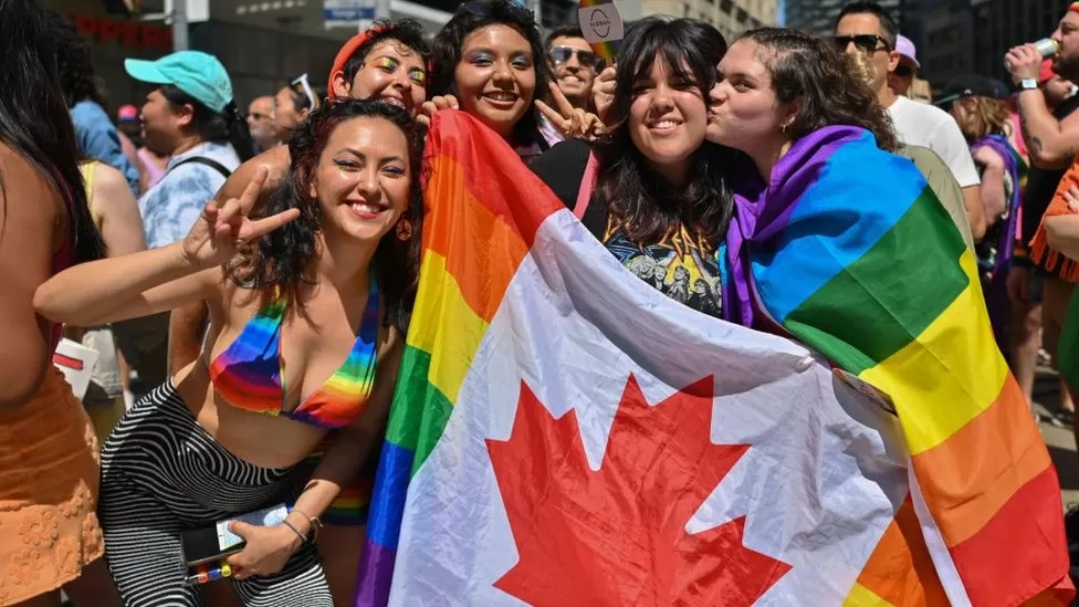 GETTY IMAGES | Thousands attended Toronto's Gay Pride in June