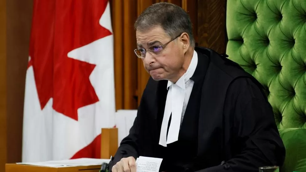 Canada's Speaker Anthony Rota resigns after Nazi in parliament row
