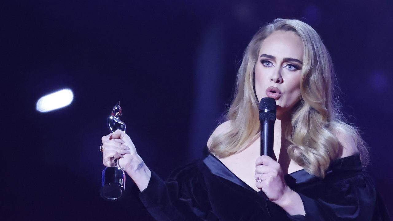 Adele revealed over the weekend that she’s “desperate” to have another baby. Photo by Tolga Akmen / AFP.
