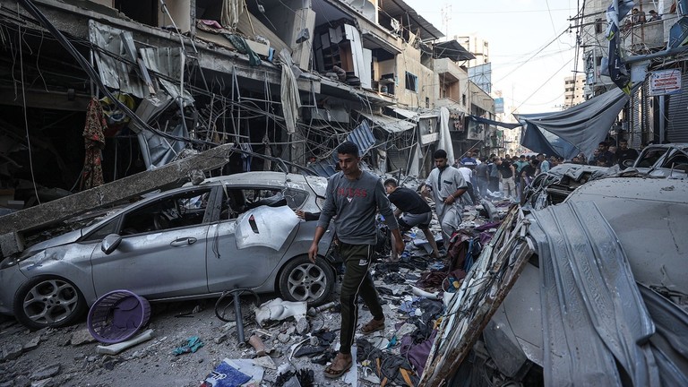 FILE PHOTO: Destruction in Gaza ©  Mustafa Hassona / Anadolu via Getty Images