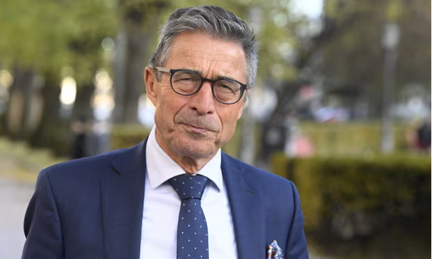 Anders Fogh Rasmussen said a partial Ukraine membership of Nato would not symbolise a freezing of the war with Russia. Photograph: Jussi Nukari/Shutterstock