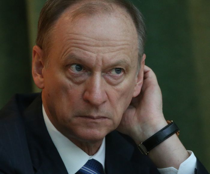 Patrushev in 2015. He is Putin’s oldest ally and confidant. PHOTO: SASHA MORDOVETS/GETTY IMAGES
