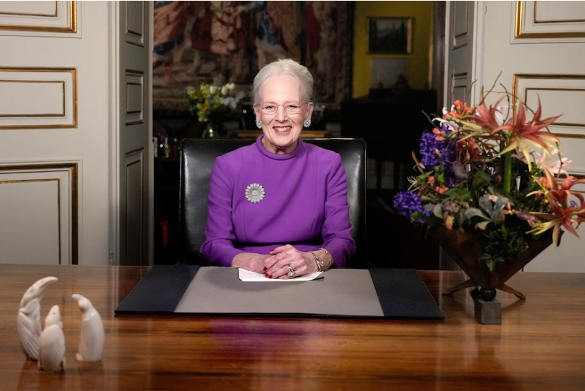 Denmark’s queen announces surprise abdication live on TV