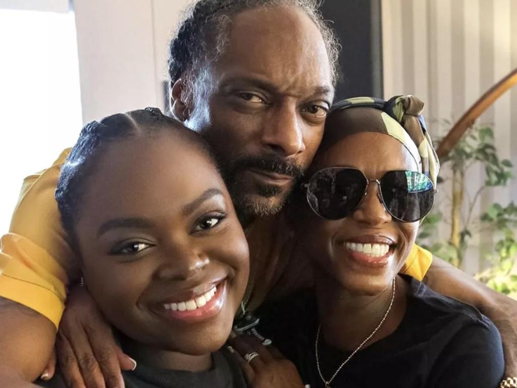 Snoop Dogg with his wife Shanté (right) and their daughter Cori (left). Picture: Instagram