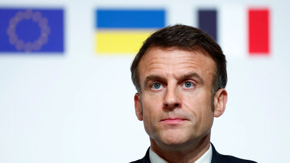 Macron warns Europe's security 'at stake' after uproar over Ukraine ground troops comment