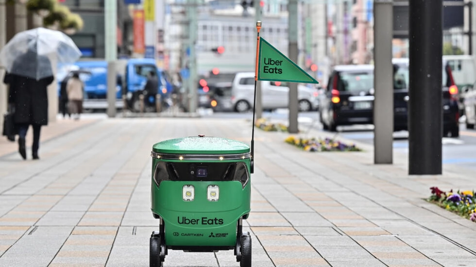 Japan changed traffic laws last year to allow robot deliveries © Richard A. Brooks / A