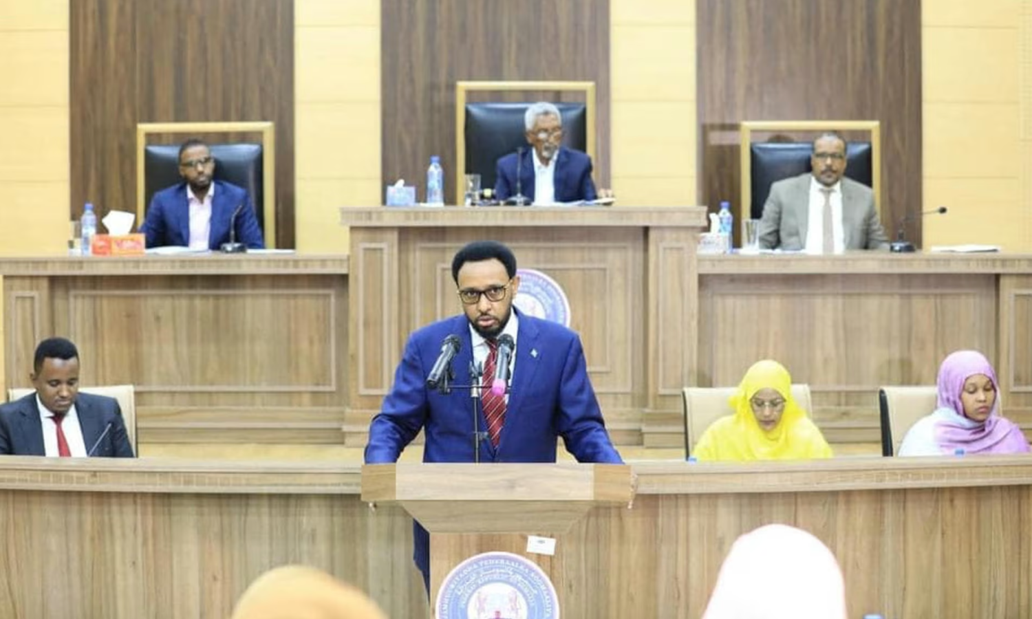 Bihi Eged, Somalia’s finance minister. Photograph: Federal Government of Somalia