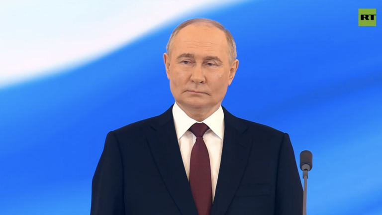 Putin inaugurated for fifth term as Russian president