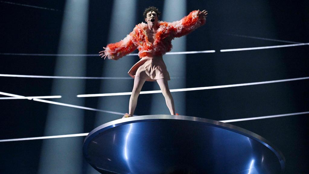 Nemo is thus year’s Eurovision winner. Picture: AFP