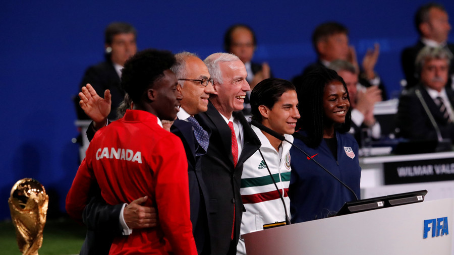 North America bid wins FIFA World Cup 2026 hosting rights