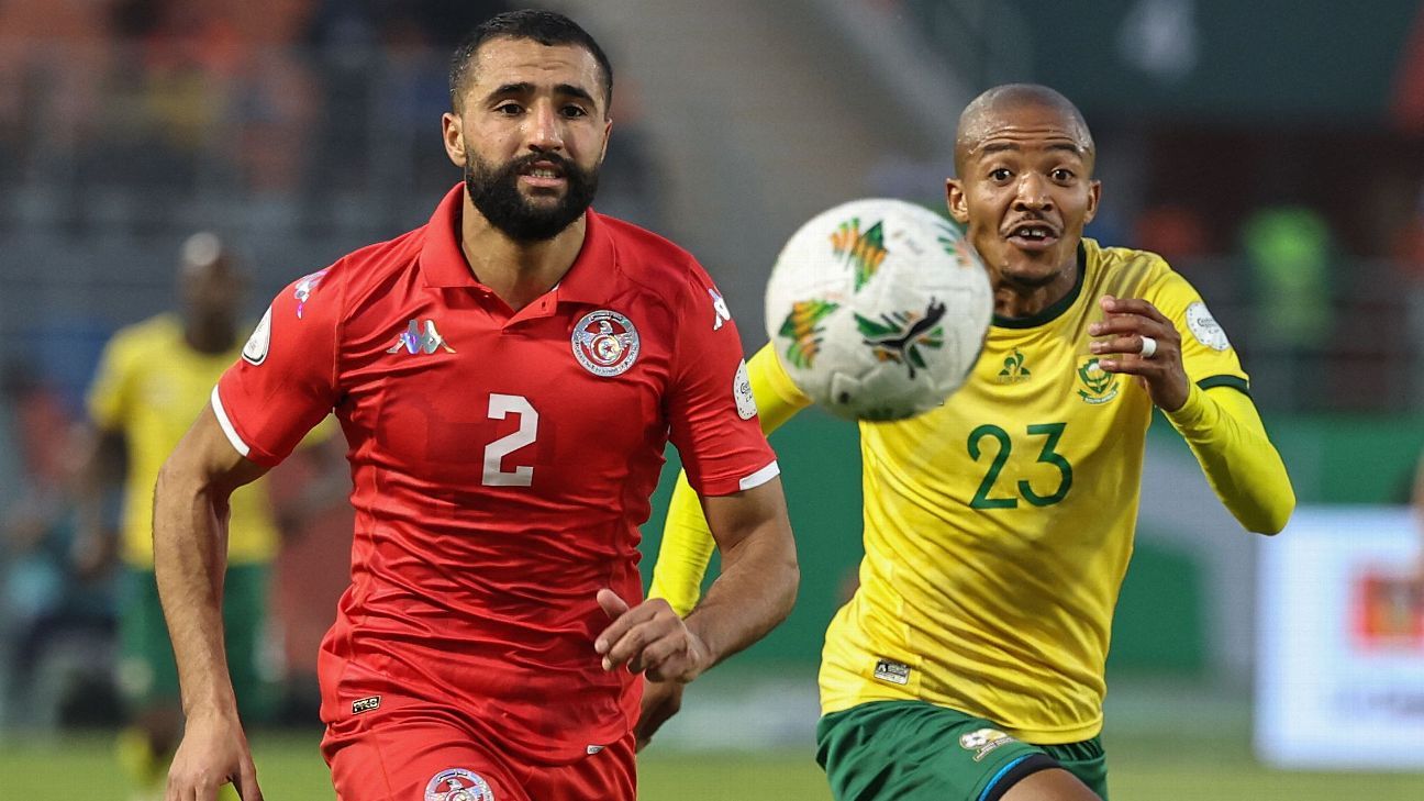Tunisia out of AFCON after South Africa draw