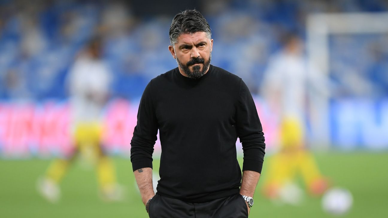 Gennaro Gattuso certainly inspires grit and guts in his players. Francesco Pecoraro/Getty Images